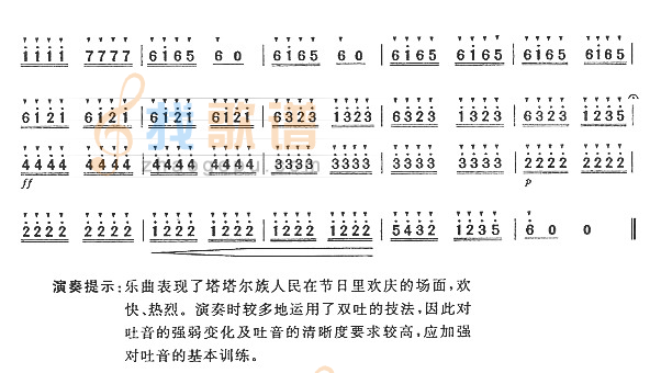 塔塔尔族舞曲3
